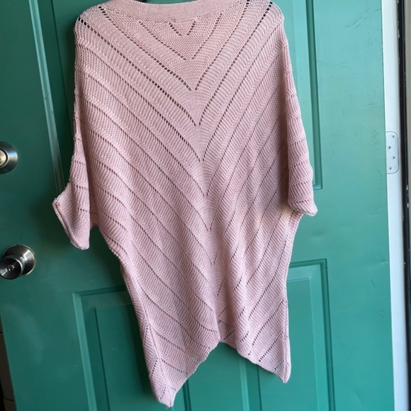 CCK style ladies size large crochet long sweater peach color - Picture 6 of 6